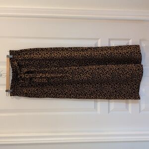Sienna Sky Wide Leg Leopard Pants